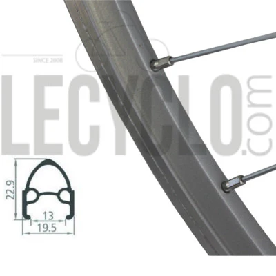 Rueda delantera de bicicleta de carretera Rodi Stylus Racing de aluminio - Imagen 5