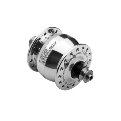 Rueda Delantera Carretera Remerx Taurus buje Dinamo SON Aluminio - para neumático - Imagen 3