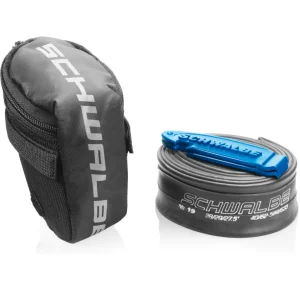 Bolsa de sillín Schwalbe con cámara de aire y desmontable - Presta - 26" - 700 - 29"