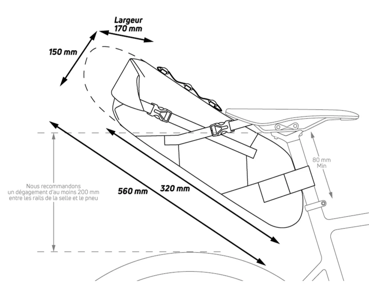 Bolsa de sillín Zéfal Z Adventure R11 - Imagen 6