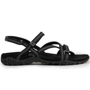 SANDALIAS MUJER TREKKING IZAS TENA V3 NEGRA