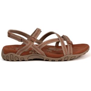 SANDALIAS MUJER TREKKING IZAS TENA V3 CHOCOLATE