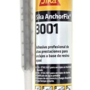 Cartucho Resina Epoxi Sika AnchorFix 3001 FIXE