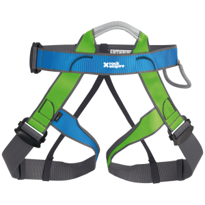 Arnés de escalada deportiva SPEEDY azul/verde – Rock Empire