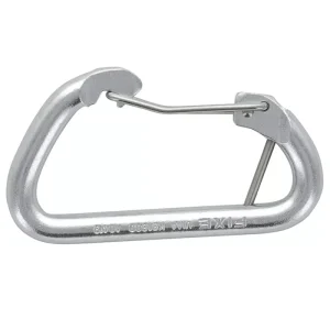 Mosquetón Acero Tipo D Sin Seguro 30kN STEEL GYM – FIXE