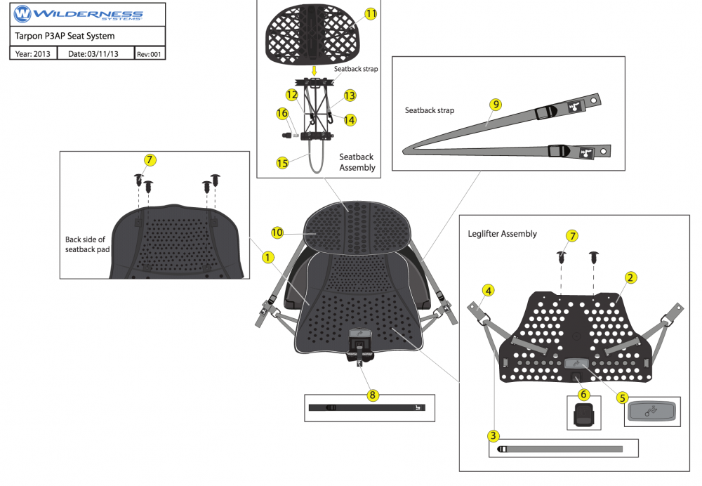 KAYAK BIPLAZA AUTOVACIABLE TARPON 135T WILDERNESS - Imagen 3