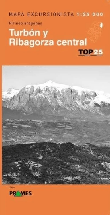 Mapa PRAMES Turbón y Ribagorza central 1:25.000