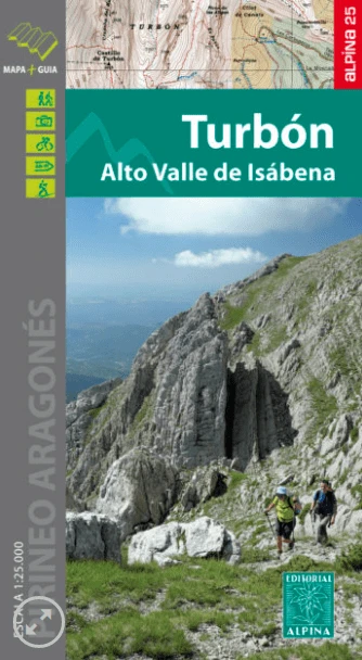 Mapa ALPINA El Turbón. Alto Valle de Isábena