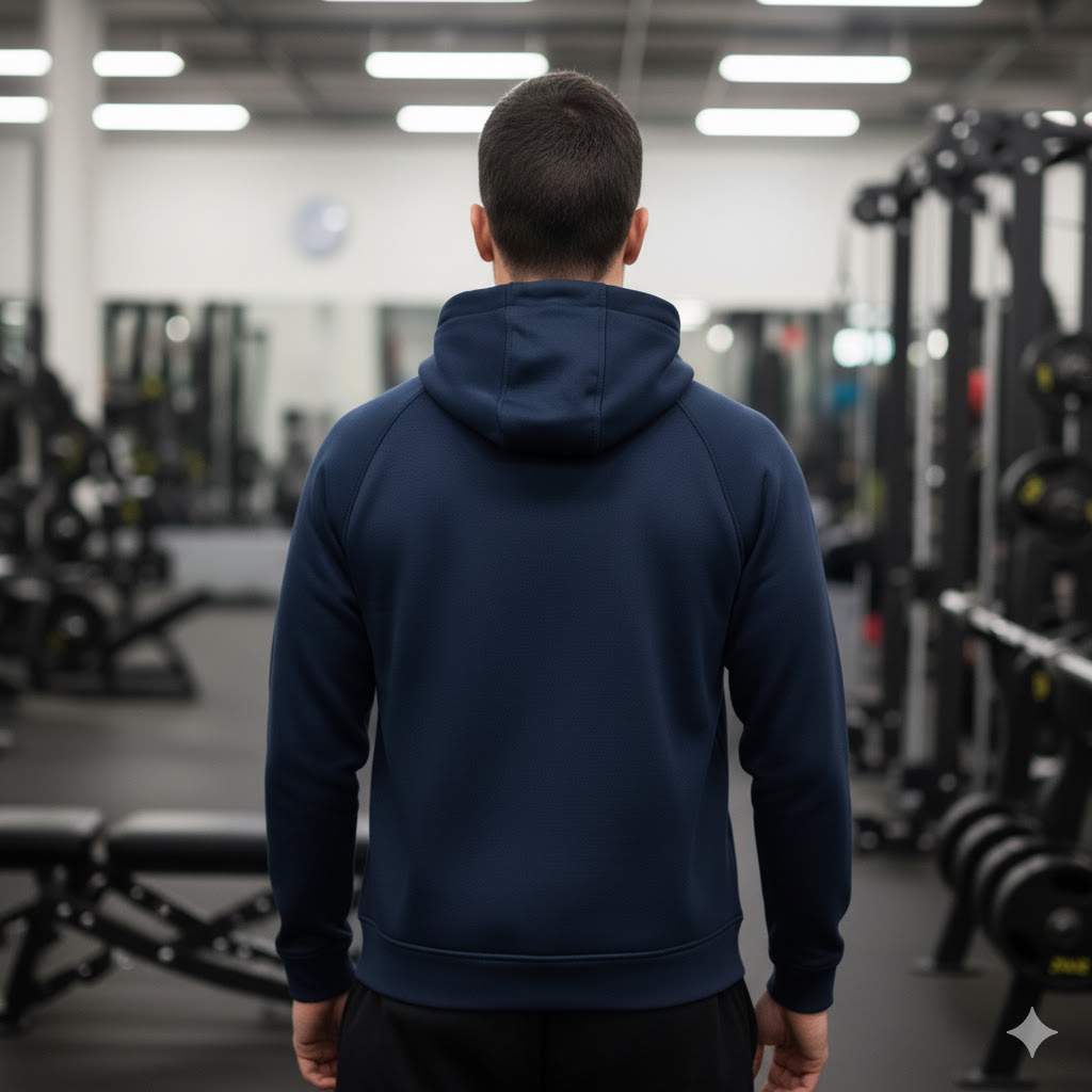 SUDADERA HOMBRE IZAS DUERO V3 AZUL - Imagen 4