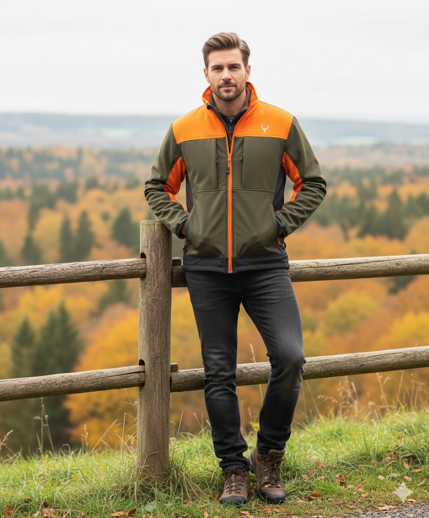 CHAQUETA SOFTSHELL HUNTERTEAM S8625 AV - Imagen 3