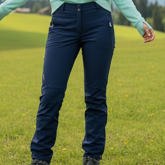 PANTALON MUJER AFELPADO TREKKING NEWWOOD EXTREME PATRICIA AZUL