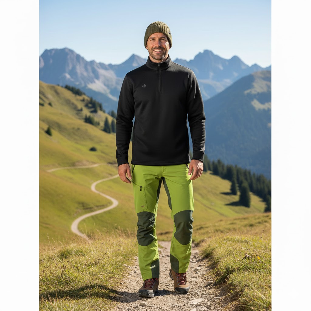 SUDADERA HOMBRE IZAS SAUD NEGRA - Imagen 3