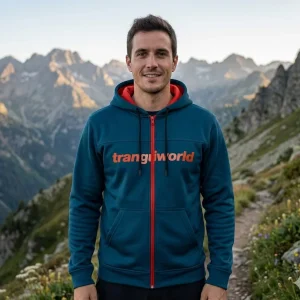 CHAQUETA TRANGOWORLD RIPON V2 AZUL/ROJA