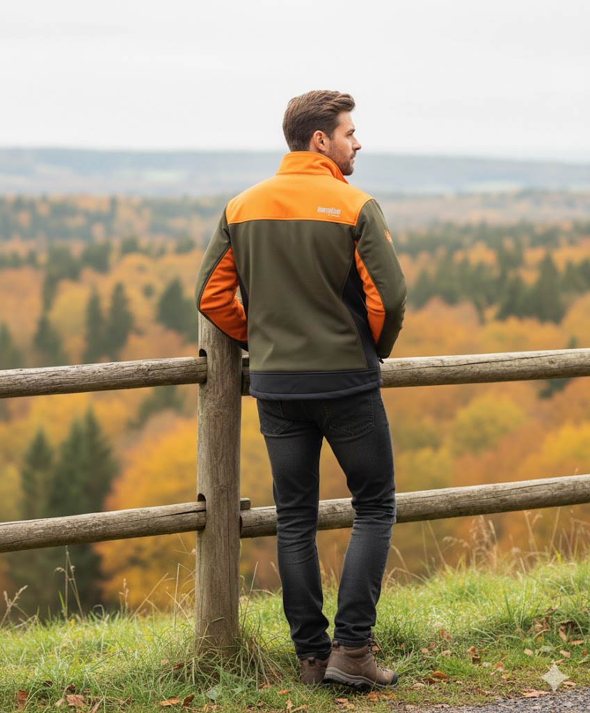 CHAQUETA SOFTSHELL HUNTERTEAM S8625 AV - Imagen 4