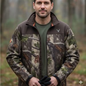 CHAQUETA  SOFTSHELL HUNTERTEAM  CAMO REALTREE