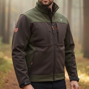 CHAQUETA  SOFTSHELL HUNTERTEAM  S8620 MARRON