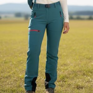 PANTALON SIN AFELPAR TREKKING MUJER NEWWOOD EXTREME MARIAH VERDE