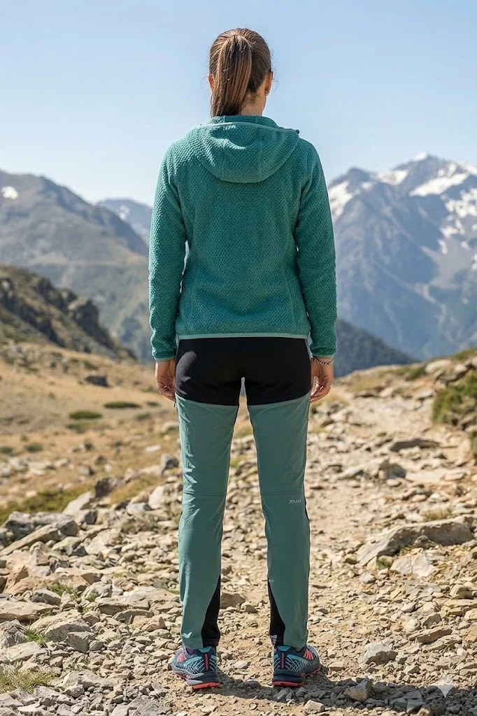 PANTALON JOLUVI OUT ROCKBAY W VERDE PALIDO - Imagen 4