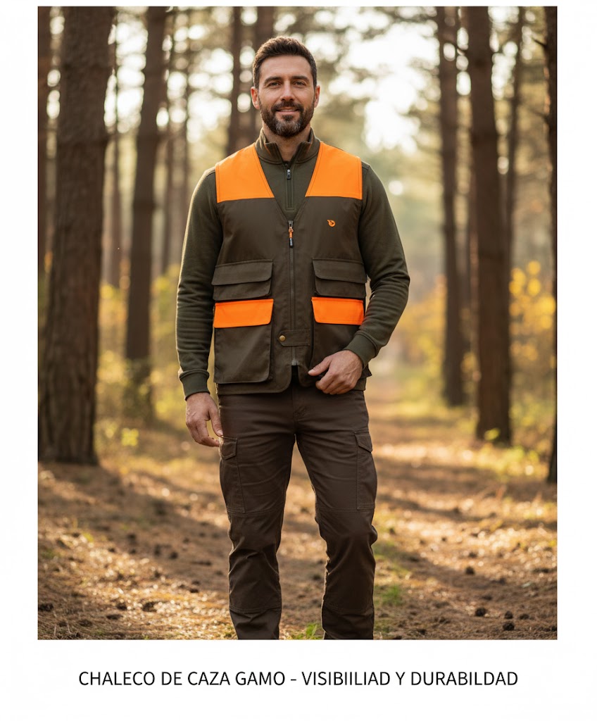 CHALECO CAZA GAMO DOVE - Imagen 3