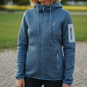 CHAQUETA MUJER JOLUVI KURNI AZUL NIEBLA