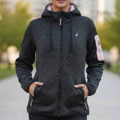 CHAQUETA MUJER JOLUVI KURNI GRIS - Imagen 2