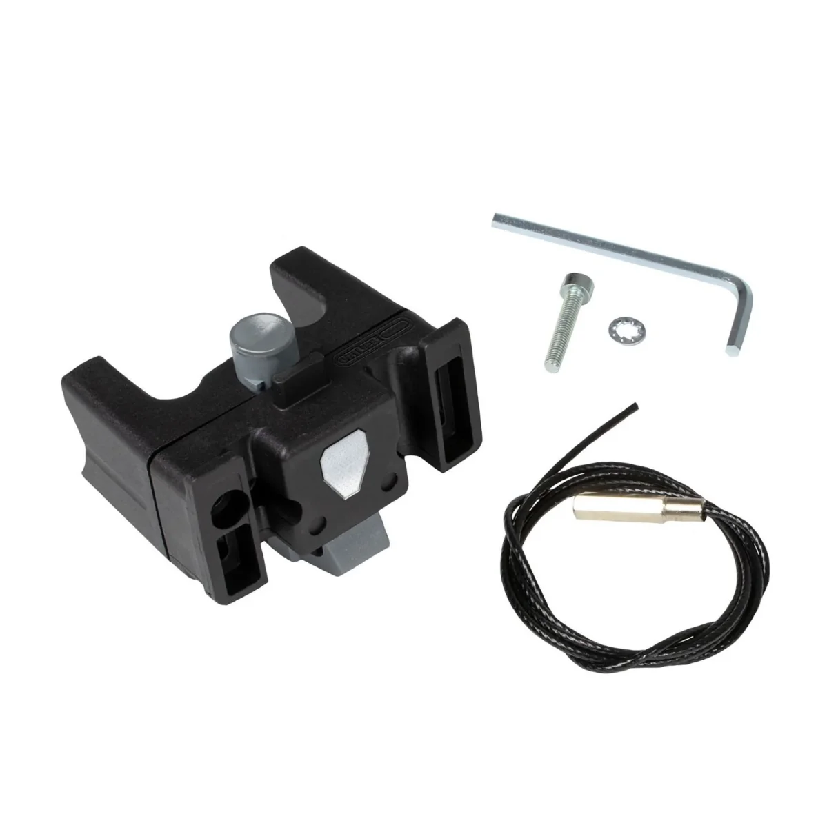 Set de Montaje para manillar Ortlieb Black